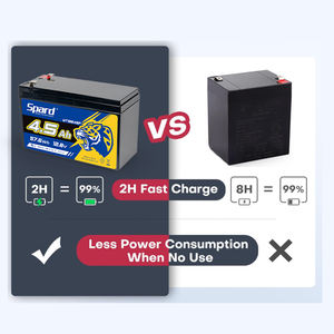 Batteria OEM 12V 7Ah LiFePO4 per macchinine-Design impermeabile, ricarica rapida di <span class=keywords><strong>2</strong></span> ore, perfetta per bambini di 3-8 anni - Product Image 5