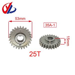 木工机械零件动力给料机钢齿轮齿轮木工给料机零件2pcs/批 - Product Image 4