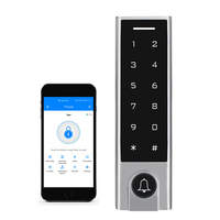 Secukey Đầu Đọc Chống Nước Ngoài Trời Bộ Điều Khiển Truy Cập Bàn Phím Cảm Ứng Độc Lập Bàn Phím RFID Cửa Đơn Với Ứng Dụng TTlock