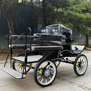2025 chariot de transport stable de <span class=keywords><strong>cheval</strong></span> populaire <span class=keywords><strong>Sulky</strong></span> pour le stock d'entrepôt d'entraînement de marathon de stock de club équestre - Product Image 6
