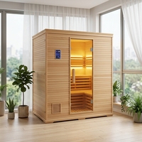 Sauna Tradisional Modern dengan Desain Spektrum Penuh untuk Penggunaan di Rumah dan Gym