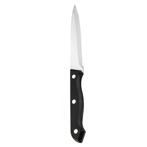 Fruit Knife Stainless Steel Blade 3.9 In Black Handle Kitchen Multi Functional Student Dormitory Use - Product Image 1