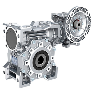 <span class=keywords><strong>Nmrv</strong></span> loạt NMRV30-130 Hợp kim nhôm giảm tốc động cơ với mặt bích Worm hộp số - Product Image 2