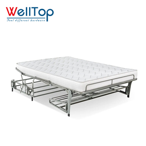 Mécanisme de canapé-lit <span class=keywords><strong>convertible</strong></span> multifonctionnel WELLTOP, cadre de canapé-lit pliable robuste et réglable - Product Image 4