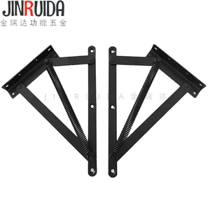 Bisagra de resorte triangular de alta resistencia JIN RUI DA con capacidad de carga de 80kg, herrajes de sofá reforzados para mecanismos plegables - Product Image 1