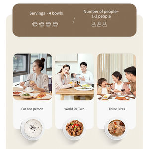 Mini olla <span class=keywords><strong>arrocera</strong></span> de modo dual de arroz aromático y bajo en azúcar OEM/ODM 1.8L adecuada para 1 ~ 3 personas - Product Image 3