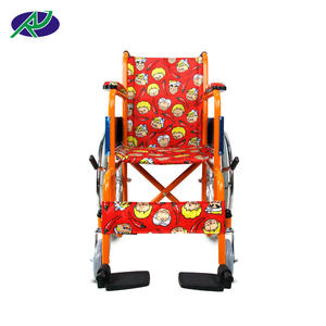 Silla de ruedas para discapacitados silla de ruedas para niños con asiento de color para sala pediátrica - Product Image 2