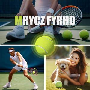 Pelotas de Pádel Personalizadas al por Mayor de Fábrica OEM, Aprobadas por la ITF, Pelotas de Tenis Suaves para Entrenamiento de Perros con Logotipo - Product Image 3