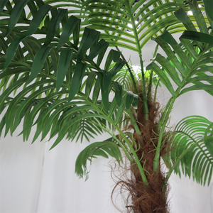 A1290 5-10 רגל גדול 9ft 9ft דגדגן עציץ מזויף 2 מ 'פלסטיק גדול מלאכותי עיצוב מקורה חיצוני צמח טרופית עץ דקל - Product Image 3