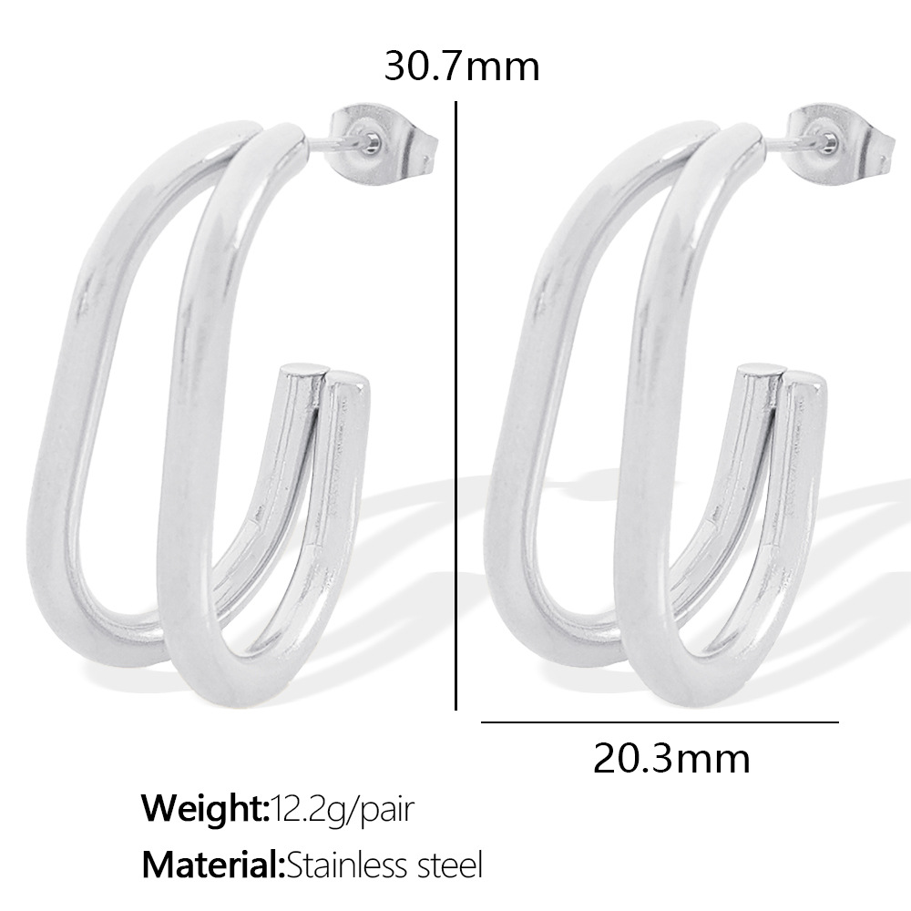 Boucles d'oreilles en argent EH483