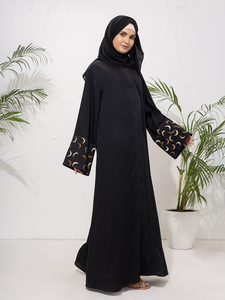 Nueva Ropa Casual para Mujer, Abaya Bordada, Hiyab, Vestido Musulmán, Kimono, Eid, Manga Larga, Holgado, Estilo Árabe, Dubai - Product Image 2