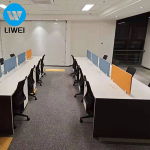 LIWEI Cabines de bureau modernes pour centre d'appels, bureaux ergonomiques, séparateurs modulaires personnalisés, assemblage facile pour les espaces de travail de télémarketing - Product Image 4