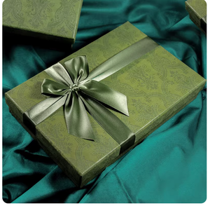 Boîte-cadeau <span class=keywords><strong>et</strong></span> sac d'emballage cosmétique de luxe rigides en papier personnalisés en gros, avec kit de rubans - Product Image 4