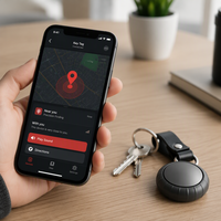 Pelacak Tag PS, Manajemen Multi-perangkat, Aplikasi Gratis, Platform Web, Magnetik Mini, Untuk Kendaraan Armada, Daya Tahan Baterai 3 Tahun