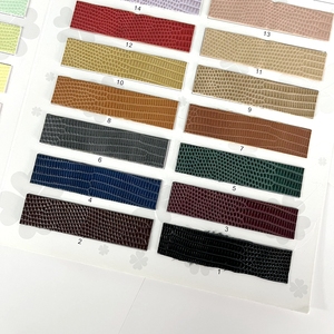 <span class=keywords><strong>Lézard</strong></span> synthétique <span class=keywords><strong>peau</strong></span> <span class=keywords><strong>de</strong></span> serpent à motifs tissé froissé PU cuir tissu pour Football décoratif maison Textile chaussures sacs à main - Product Image 5