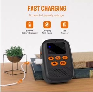 Sos tpager pager לחצן שיחה רפואי אלחוטי מעקב אחר זקנות sos אזעקות רטט דיגיטלי שיחה פעמון - Product Image 5