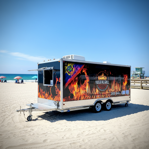 Completely Equipped <strong>Food</strong> Truck for Shawarma Pizza Ice Cream for Fast <strong>Food</strong> Restaurants Concession <strong>Stands</strong> Mobile Kitchen Trailer - Product Image 1