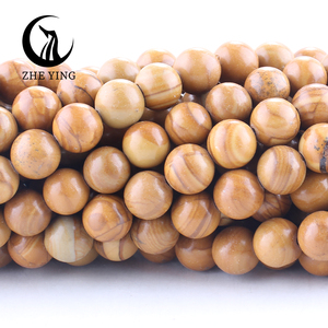Zhe Ying 6mm 8mm 10mm perles <span class=keywords><strong>de</strong></span> jaspe Grain <span class=keywords><strong>de</strong></span> bois Kambaba cristal <span class=keywords><strong>de</strong></span> guérison pierres précieuses en vrac perles <span class=keywords><strong>de</strong></span> jaspe Grain <span class=keywords><strong>de</strong></span> bois - Product Image 4