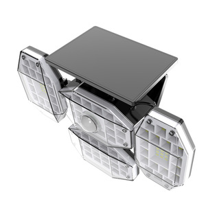 Solar <b>Led</b> Wall Mount <b>Light</b> Outdoor Garden <b>With</b> <b>Motion</b> <b>Sensor</b> Water Resistant 50000 Hours Lifespan - Product Image 2