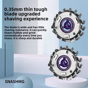 Para <span class=keywords><strong>Philips</strong></span> Shaver Compatible HQ56 Head Razor Blade Parts Acero inoxidable <span class=keywords><strong>75</strong></span> cuchillas incluidas para modelos HQ902 HQ912 HQ906 HQ66 - Product Image 3