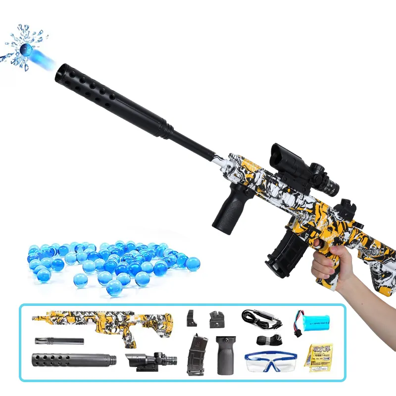 Pistola de balas suaves para exteriores, pistola de juguete de Gel M416, cuentas de Gel de agua, pistola de juguete, novedad de 2022