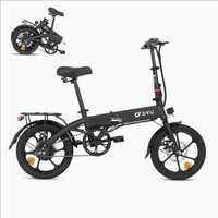 Livraison gratuite DYU A1F Pro Mini vélo électrique pliant 16 pouces vélo de ville électrique 350W 60km Rannge 25 km/h Ebike US Warehouse