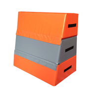 Boîte de boucles de gymnastique pour cheval, matériel de sport en mousse, trapézoïdale, portable et souple, à utiliser en plein air