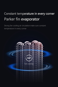 Refroidisseur de vin en acier inoxydable <span class=keywords><strong>à</strong></span> double paroi bon marché d'usine réfrigérateurs <span class=keywords><strong>à</strong></span> vin et <span class=keywords><strong>à</strong></span> boissons pour le ménage avec lumière - Product Image 6