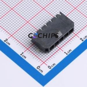 WT5557W-050R-0W Wire-to-Board Pin Header SMD,P=3mm,Horizontal Mount Connector 1x5P 3mm Horizontal Mount Micro-Fit (MX 3.0) - Product Image 1