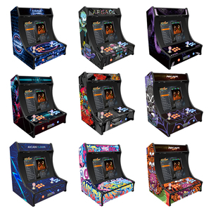 Nouvelle machine d'arcade Bartop à 2 joueurs avec système de pièces de monnaie, armoire de rétrocarde multi-jeux | Écran de 19 pouces pour les jeux - Product Image 1