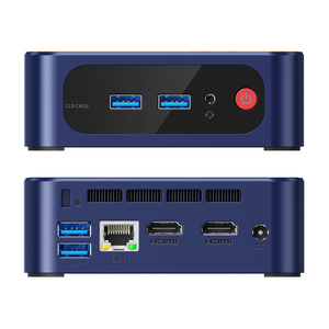 Mini PC Intel Alder Lake N95 N100 N150, <span class=keywords><strong>RAM</strong></span> DDR4 extensible 16 Go, SSD M.2 SATA 1 To, double LAN Gigabit 2.0 4K, réveil automatique sous Windows 11 Pro - Product Image 6