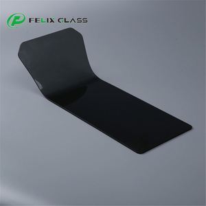 Vidrio Templado Curvado a Medida en Color Gris para Panel de Cubierta de Electrodomésticos, Vidrio Curvado - Product Image 4