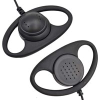 HKLN4599 HKLN4599B Micro-casque D-Style CP200D en ABS pour radios Motorola CLS1110 CLS1410 DTR620 DTR650 Remplace D