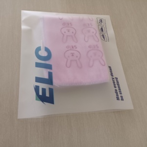 Custom Frosted Bags Plastic Packaging Polybag Heat Seal Bag Transparent Clothing Bag