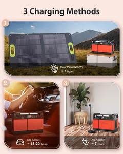1000W Portable Power Station with App <b>Control</b> Smart Generator Battery Power Supply - Product Image 5