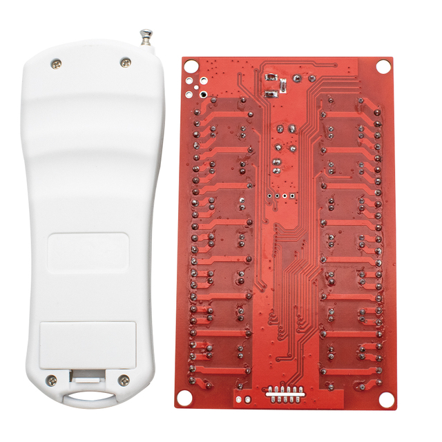 SMG-816 Long Range DC 12V 14v 16 Channel Radio Controller RF Wireless Remote Control Switch System 433Mhz Transmitter & Receiver