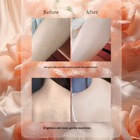 Gel Douche Liquide Grande Capacité pour Adultes, Formule Hydratante à l'Acide Hyaluronique et aux Baies de Goji, Parfum Rose, Idéal Peaux Sèches à Normales