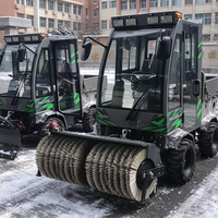 Véhicule de déneigement électrique à quatre roues motrices YUGONG, poids de 1106 kg et garantie d'un an