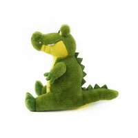 Peluche crocodile anti-stress pour enfants, jouet électrique, couleur verte