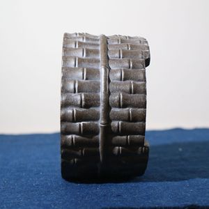 Maceta de Barro Estilo Bambú Hecha a Mano, Maceta para Bonsái, Recipiente para Plantas No Poroso - Product Image 2