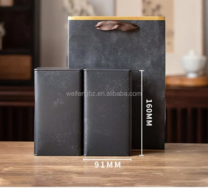 Logo personnalisé cube métallique hermétique carré de qualité alimentaire récipient en fer blanc pour thé café <span class=keywords><strong>sucre</strong></span> noix avec OEM/ODM - Product Image 3