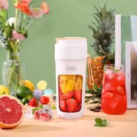 ZhenMi J5 Draagbare Elektrische Sapcentrifuge op Batterijen 340ml Persoonlijke Blender 10 Bladen Smoothie Maker Huishoudelijk USB Oplaadbaar