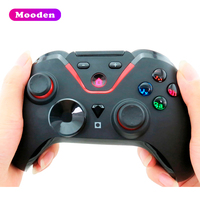 Manette de jeu sans fil multifonction HD-061 BT, joystick à double vibration, contrôleur de jeu six axes pour PS4 Switch PC Android TV