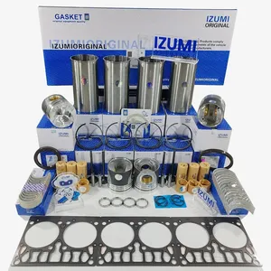 IZUMI原装发动机全垫片套件DL08 0505衬套活塞环DE08 D1146斗山发动机大修修理包