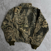 Veste de travail ample en toile de canard épaisse camouflage, style Detroit vintage, doublée, pour ouvrier, charpentier, sans taxe aux États-Unis