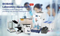 BIOBASE chine Shaker affichage LED alarme visuelle 40L 50 ~ 2200 tr/min agitateur à hélice agitateur aérien pour laboratoire