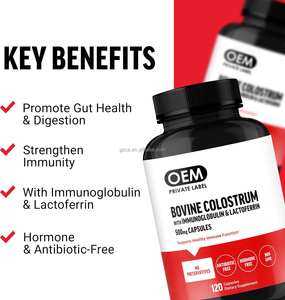 OEM bò sữa non Viên nang bổ sung với miễn dịch để hỗ trợ sức khỏe đường ruột & hormone miễn dịch - Product Image 2