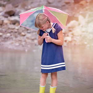 Ovida OEM đáng yêu nhân vật hoạt hình ô dù cho trẻ mới biết đi đầy màu sắc trẻ em ô dù nhà sản xuất dễ thương trẻ em ô dù - Product Image 3