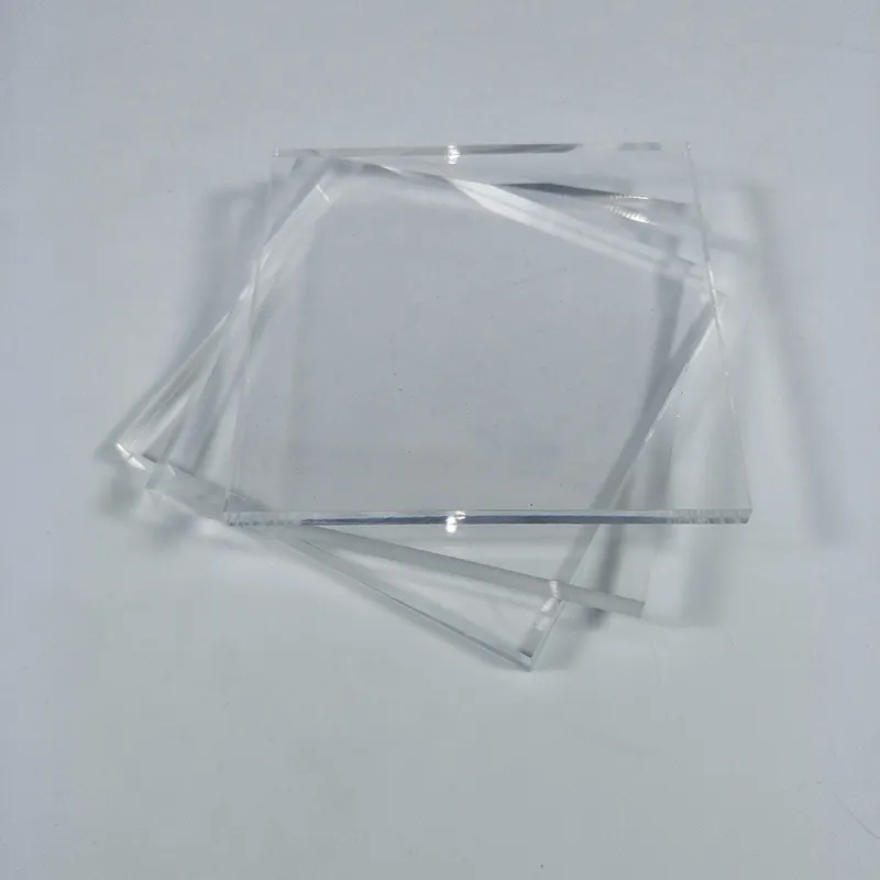 Yageli painel acrílico de corte 3mm 5mm 6mm, painel de vidro acrílico transparente e colorido