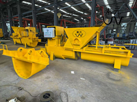 Machine mobile de coffrage glissant pour caniveaux en béton, machine de construction de canaux de drainage en une seule étape
